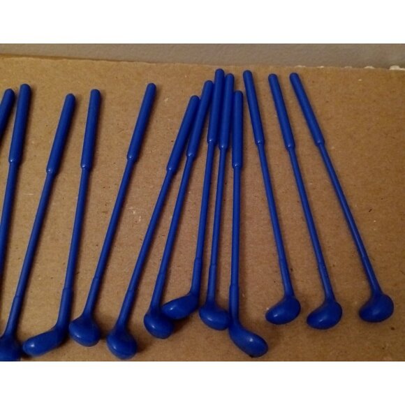 Vintage Golf Club Cocktail Stirrers Lot 24 Happy Hour Drink Bar Swizzle Sticks - Picture 2 of 7